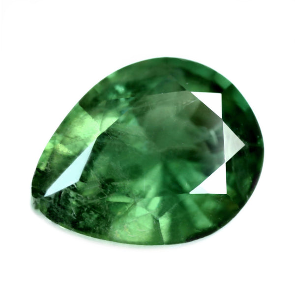 2.28ct Certified Natural Green Sapphire