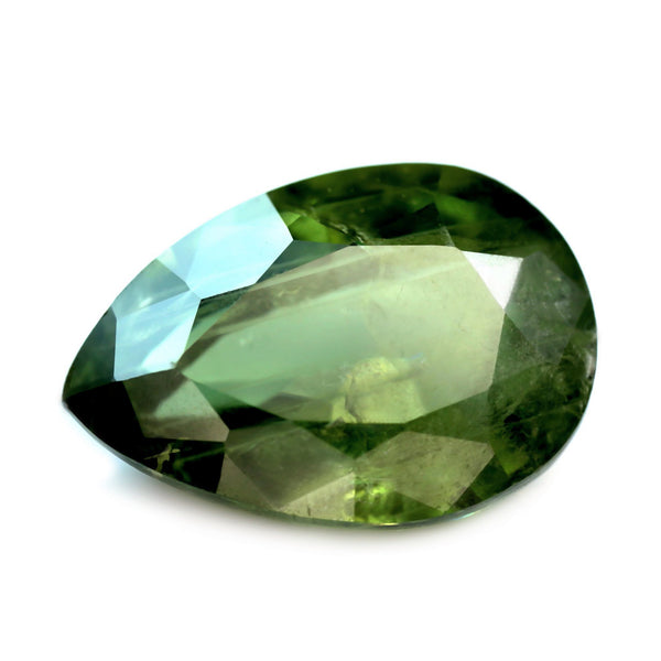 3.10ct Certified Natural Green Sapphire