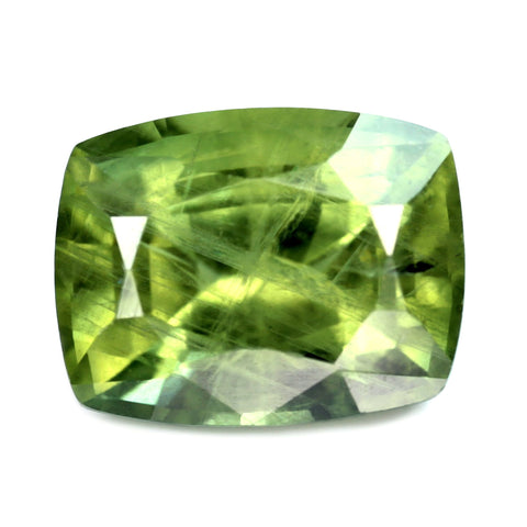 1.92ct Certified Natural Green Sapphire