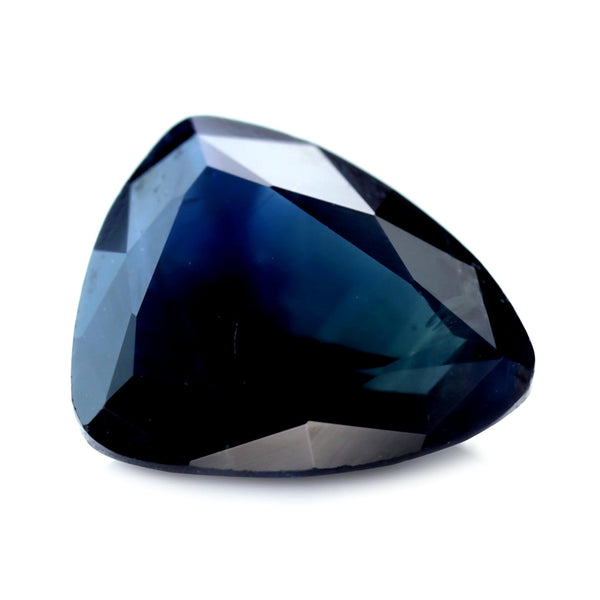1.36ct Certified Natural Teal Sapphire