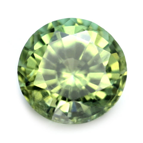 0.26ct Certified Natural Green Sapphire