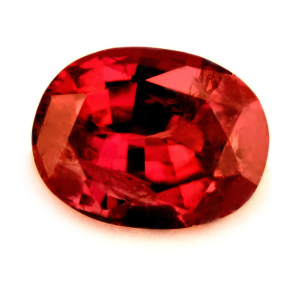 Certified Natural 0.59ct Untreated Ruby, Oval Cut - sapphirebazaar - 1