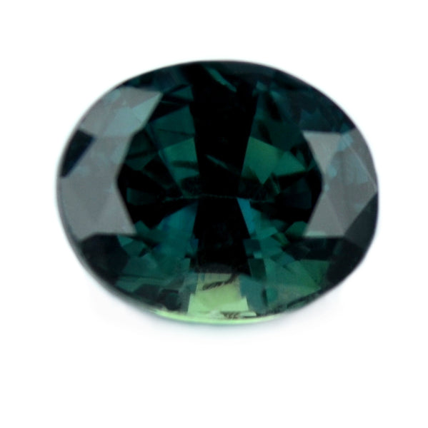 0.94 ct Certified Natural Green Sapphire