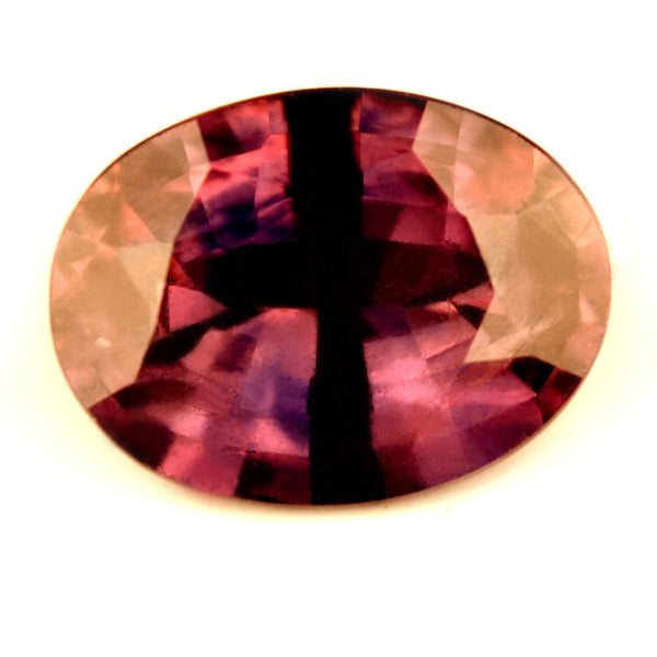 Certified Natural 1.53ct Reddish Pink & Blue Sapphire, VS Clarity - sapphirebazaar - 1