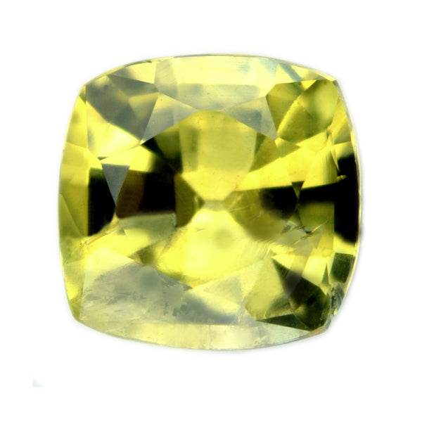 1.36 ct Certified Natural Yellow Sapphire
