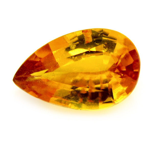 1.13ct Certified Natural Yellow Sapphire