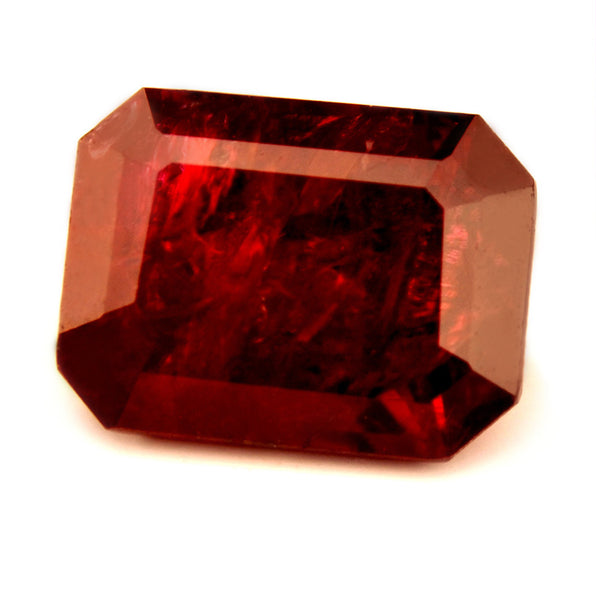 Certified Natural 1.02ct Untreated Ruby, Emerald Cut - sapphirebazaar - 1
