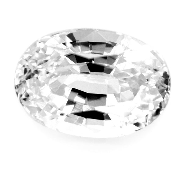 1.03 ct Certified Natural White Sapphire