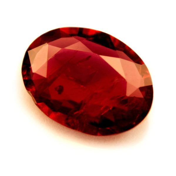 Certified Natural 0.68ct Untreated Ruby, Oval Cut - sapphirebazaar - 1