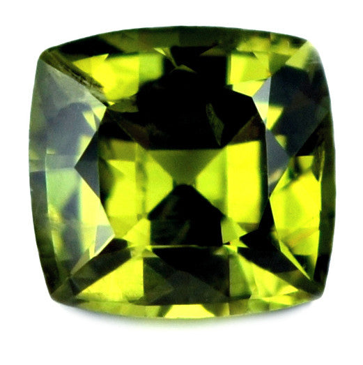 0.63ct Certified Natural Green Sapphire - sapphirebazaar - 1