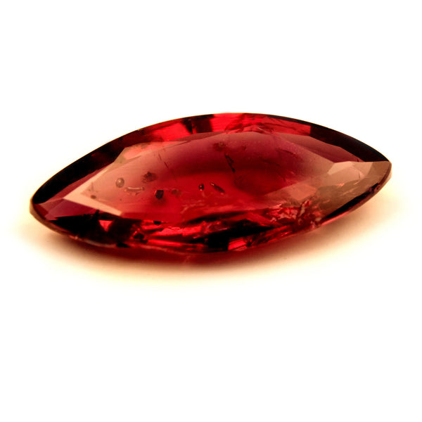 Certified Natural 0.77ct Unheated Ruby, Marquise Cut - sapphirebazaar - 1