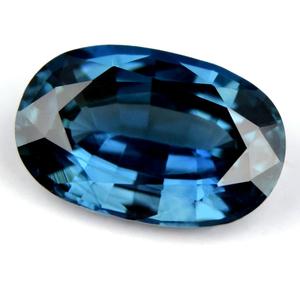 Certified Natural 0.93ct Blue Sapphire Oval Cut - sapphirebazaar - 1