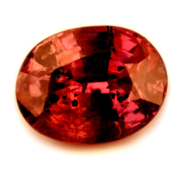 Certified Natural 1.19ct Unheated Ruby, Oval Cut - sapphirebazaar - 1