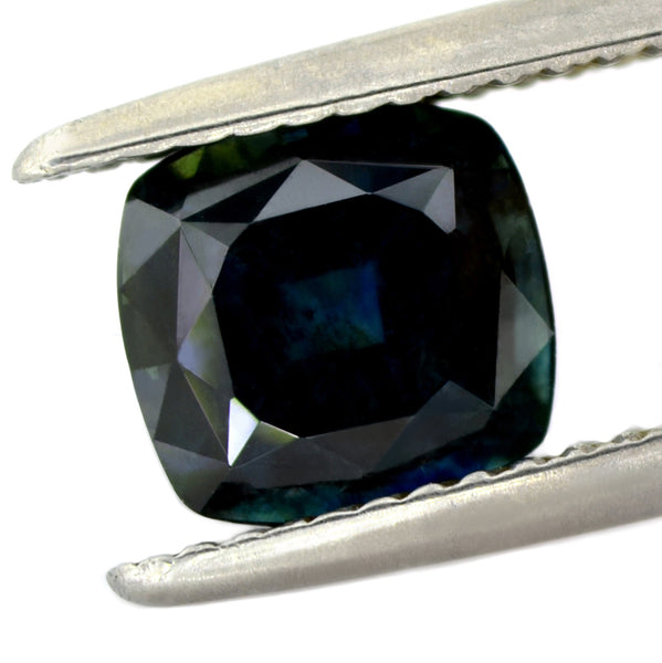 2.22ct Certified Natural Teal Sapphire