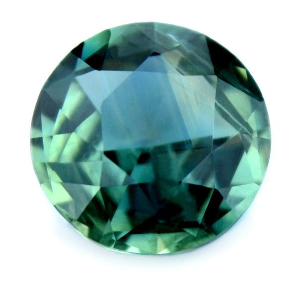 0.67 ct Certified Natural Green Sapphire