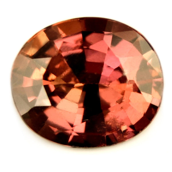 0.67ct Certified Natural Orange Sapphire - sapphirebazaar - 1