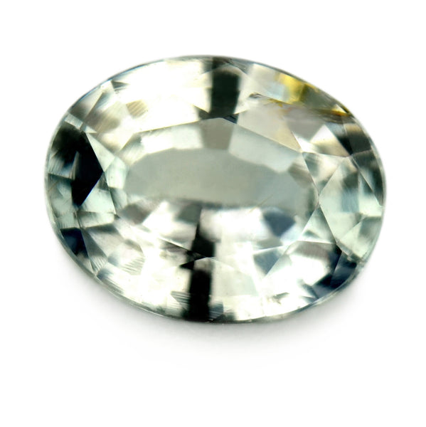 1.24ct Certified Natural White Sapphire - sapphirebazaar - 1
