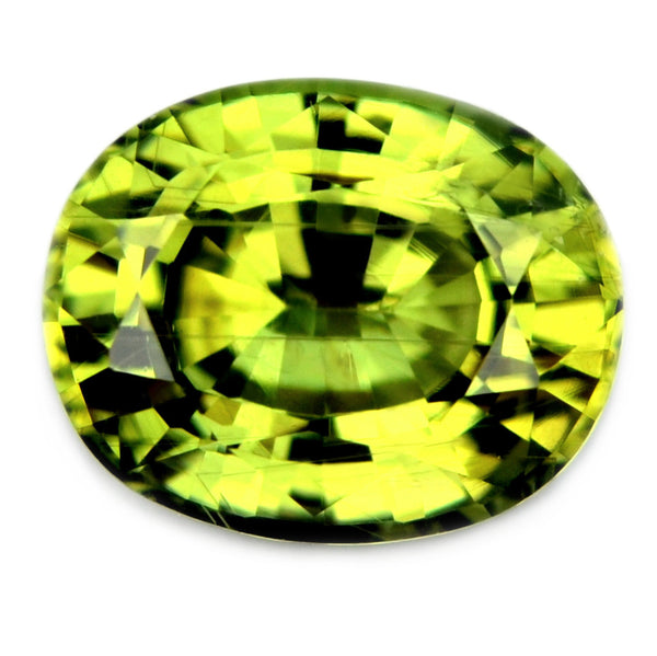 Certified Natural 1.11ct Green Sapphire VS Clarity - sapphirebazaar - 1