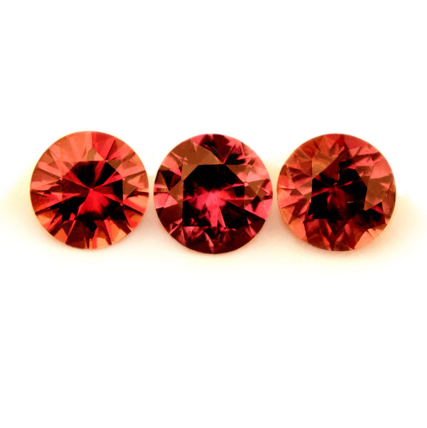 Certified Natural Untreated 0.70ct Matching Rubies, VVS Clarity - sapphirebazaar - 1
