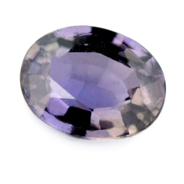 0.87 ct Certified Natural Purple Sapphire
