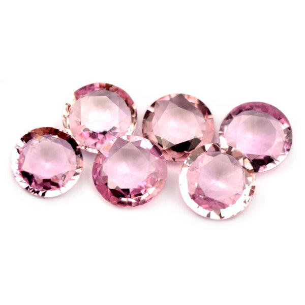 Certified Natural 4.5mm Matching Pink Sapphires - sapphirebazaar - 1