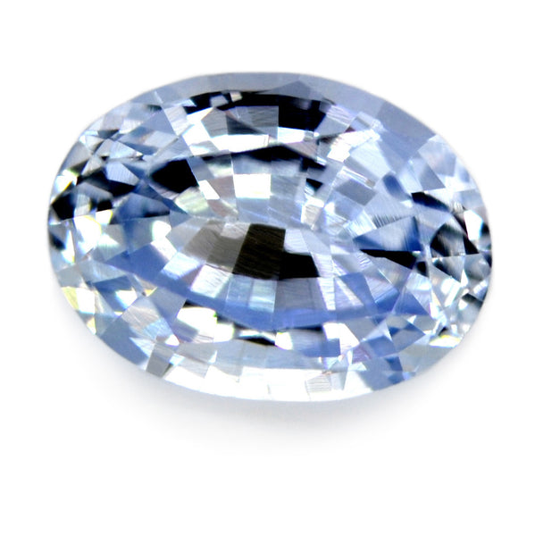 1.21 ct Certified Natural White Sapphire