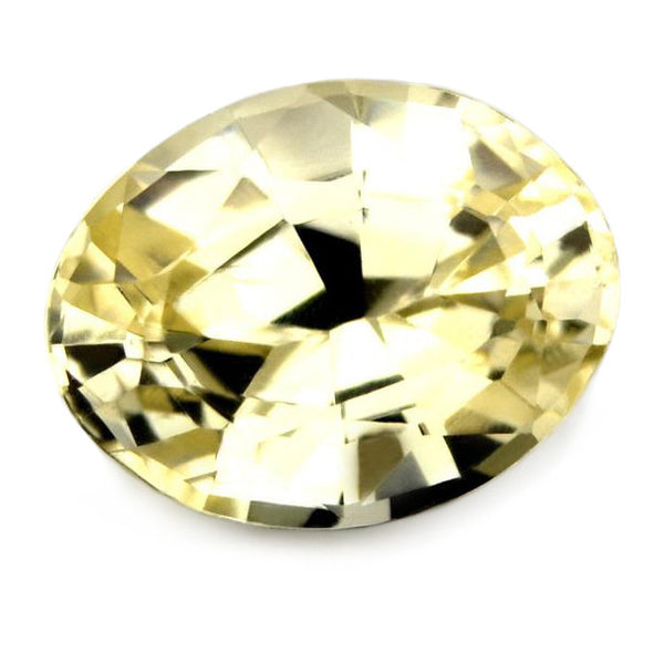 0.88ct Certified Natural Yellow Sapphire