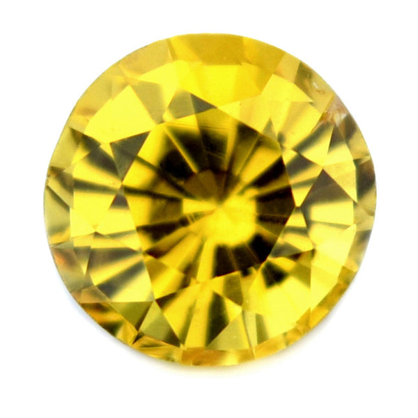 0.36 ct Certified Natural Yellow Sapphire