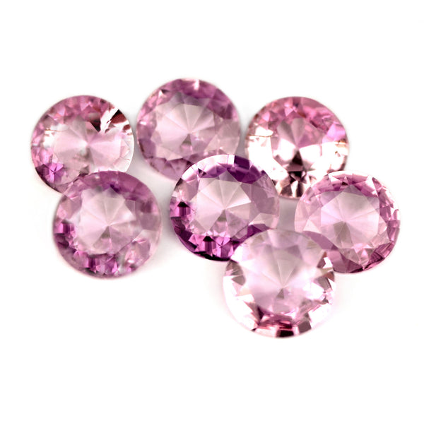 Certified Matching Natural 2.02ct Pink Unheated Sapphires - sapphirebazaar - 1
