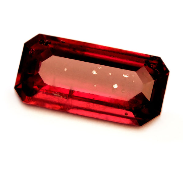 Natural Unheated Ruby Royal Red - Emerald Cut 0.83ct - sapphirebazaar - 1