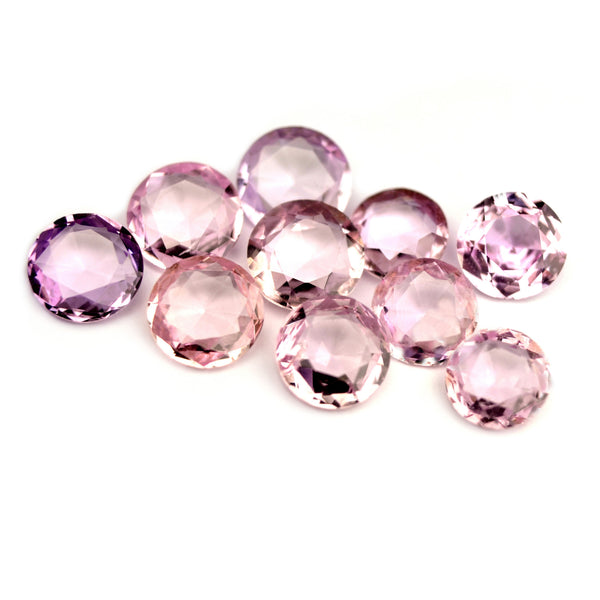 Certified Natural 2.34ct Matching Pink Sapphires Rose Cut - sapphirebazaar - 1