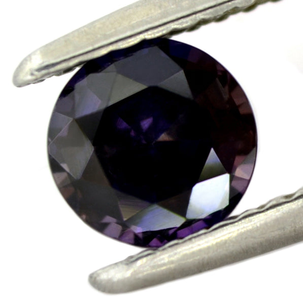 0.96ct Certified Natural Purple Sapphire