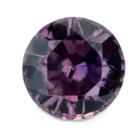 0.52 ct Certified Natural Purple Sapphire