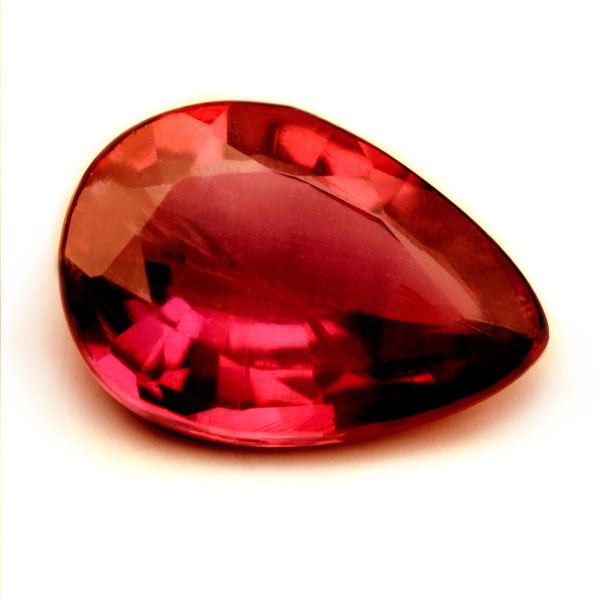 Certified Natural 0.93ct Untreated Red Ruby, VS Clarity - sapphirebazaar - 1