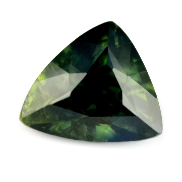 1.39 ct Certified Natural Green Sapphire