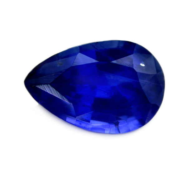 0.81ct Certified Natural Blue Sapphire