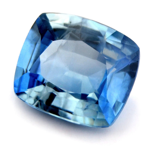 Certified Natural 0.91ct Ceylon Blue Sapphire VS Clarity - sapphirebazaar - 1