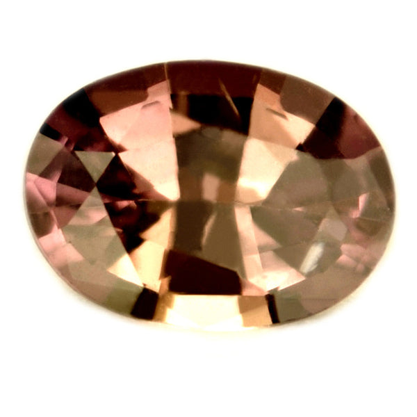 Certified Natural Unheated 0.92ct Peach Sapphire - sapphirebazaar - 1