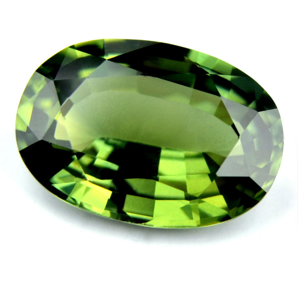 1.26ct Certified Natural Green Sapphire - sapphirebazaar - 1