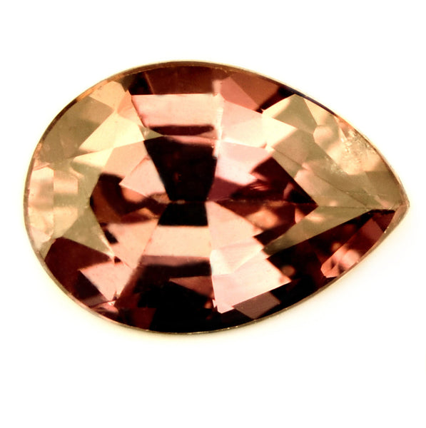 Certified Natural Unheated 0.71ct Peach Sapphire - sapphirebazaar - 1