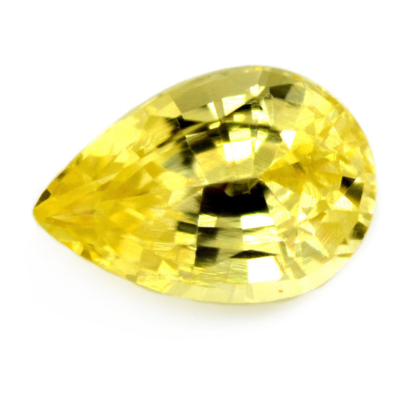 0.84 ct Certified Natural Yellow Sapphire