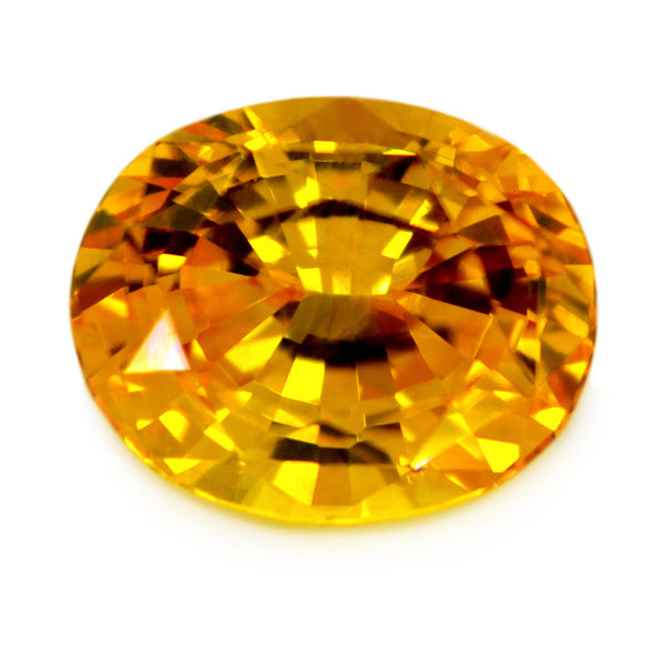 1.44 ct Certified Natural Yellow Sapphire