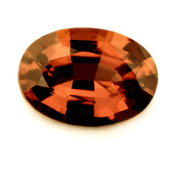 Certified Natural 0.85ct Brown Unheated Sapphire - sapphirebazaar - 1