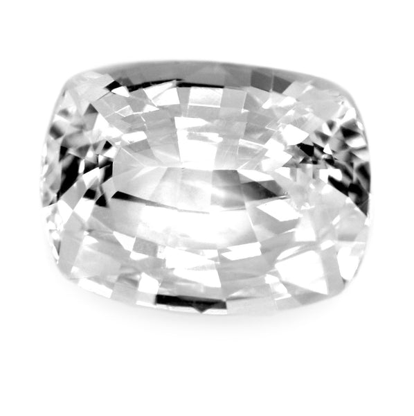 1.95 ct Certified Natural White Sapphire
