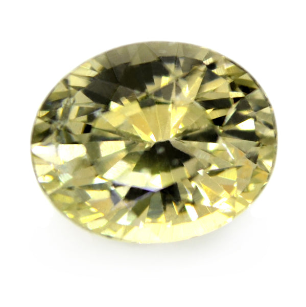 2.03ct Certified Natural Beige Sapphire
