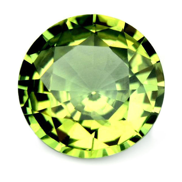 1.18 ct Certified Natural Green Sapphire