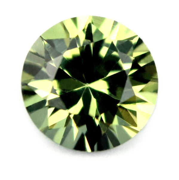 5 mm Certified Natural Green Sapphire - sapphirebazaar - 1