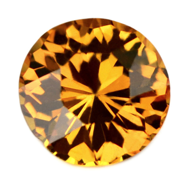 1.14 ct Certified Natural Orange Sapphire