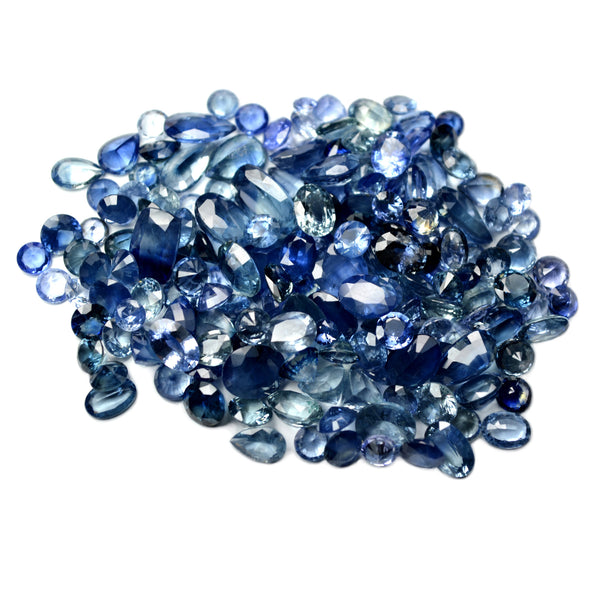 69.0ct Certified Natural Blue Sapphire Parcel