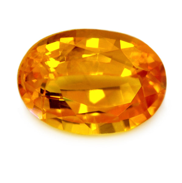 1.00 ct Certified Natural Yellow Sapphire